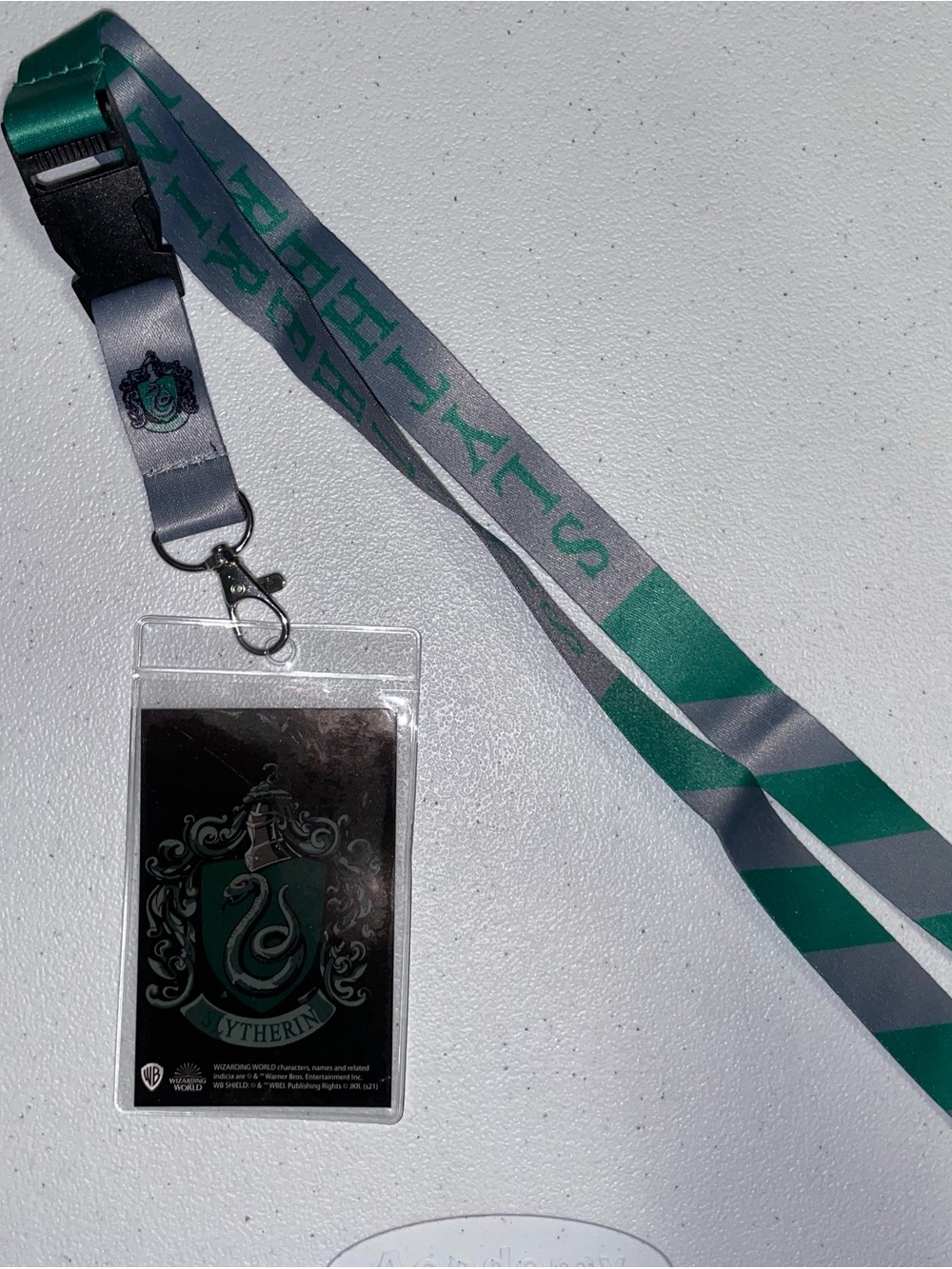 Harry Potter/Slytherin Lanyard